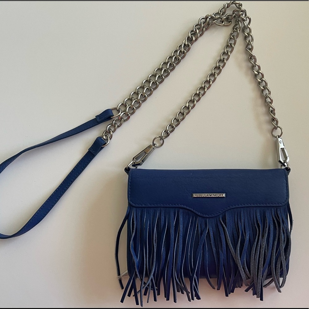 Rebecca Minkoff Fringe Crossbody Phone Bag